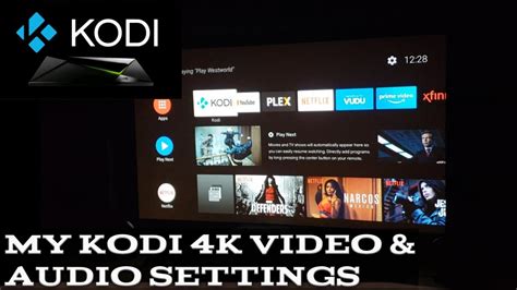 The current version of Android TV displays rows of applications and icons. . Best kodi settings for nvidia shield